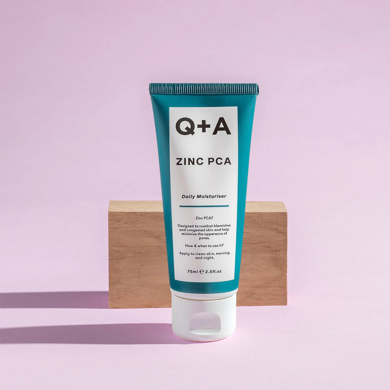 Q+A Zinc Pca Daily Moisturiser 75ml